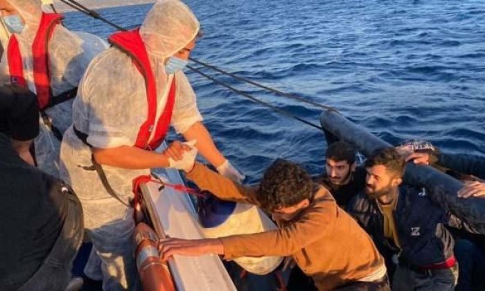 Aydın’da 67 düzensiz göçmen kurtarıldı