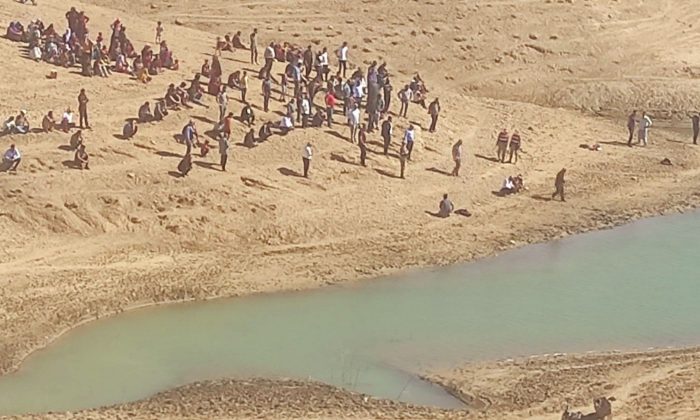 Baraj gölüne giren 2 genç kayboldu