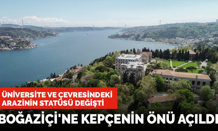 Boğaziçi arazisinde yapılaşma tehlikesi