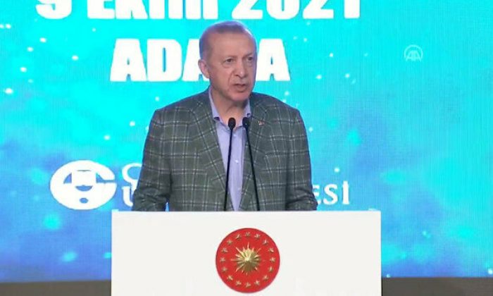 Cumhurbaşkanı Erdoğan konuşuyor