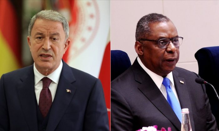 Hulusi Akar, ABD’li mevkidaşı ile görüştü