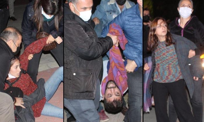 İki kez emniyette sabahlayan öğrencilerin ‘Barınamıyoruz’ eylemi sona erdi