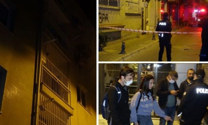 İzmir’de 5 katlı binadaki bir dairede çatlama meydana geldi, 20 kişi tahliye edildi
