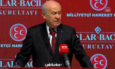 MHP lideri Bahçeli konuşuyor