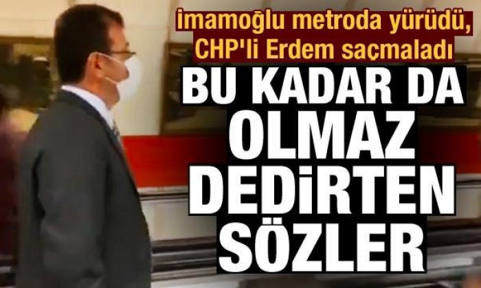 Projelere çökmeye devam! İmamoğlu metroda yürüdü, CHP’li Eren Erdem saçmaladı