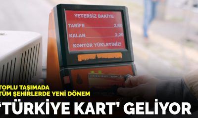 Toplu taşımada tüm şehirlerde yeni dönem: ‘Türkiye Kart’ geliyor