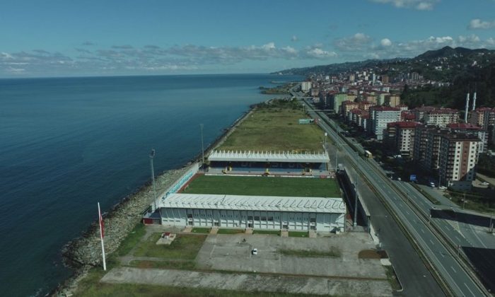 Trabzon’da denize sıfır stadyum