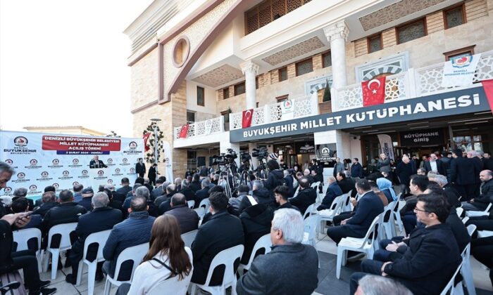 Denizli Büyükşehir Millet Kütüphanesi Açıldı