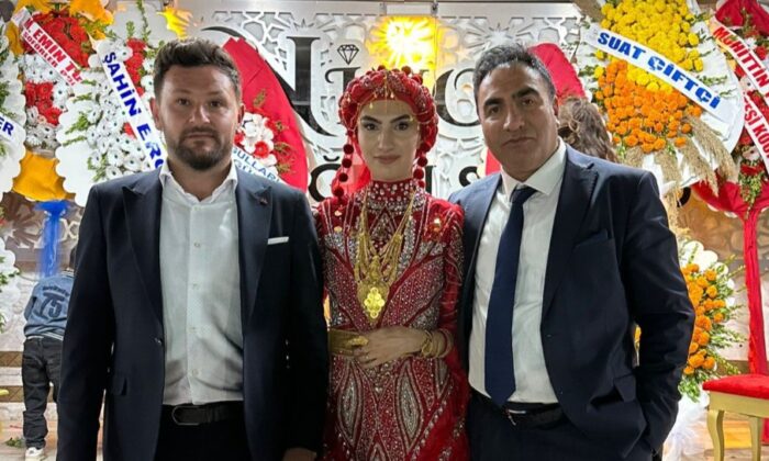 Yazlık ve Polat ailelerinin mutlu günü