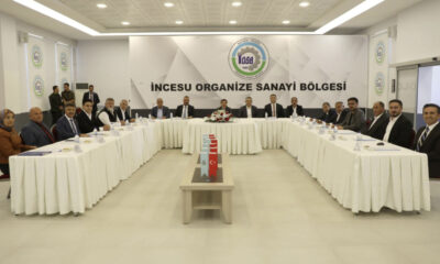 Kayseri’de İncesu OSB müteşebbis heyet toplantısı yapıldı